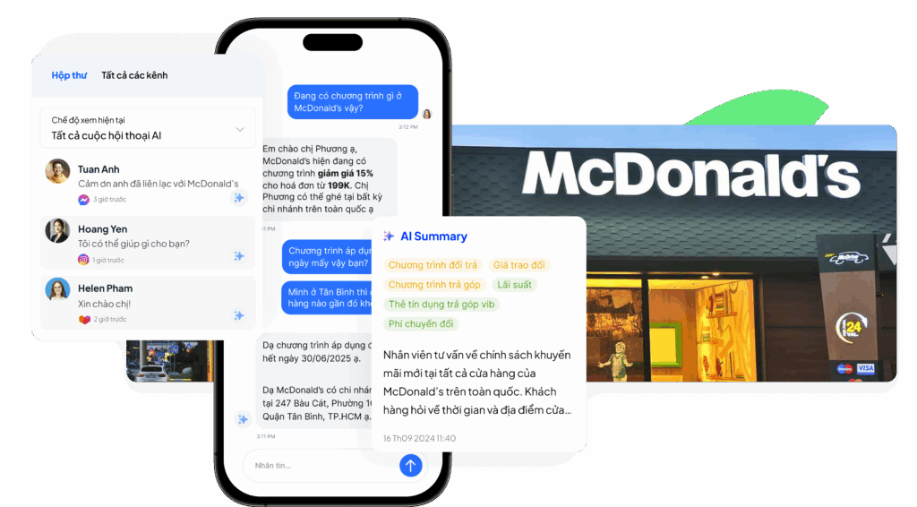 Sự nhất quán trong trải nghiệm khách hàng của McDonald's tại các cửa hàng khác nhau trên thế giới.